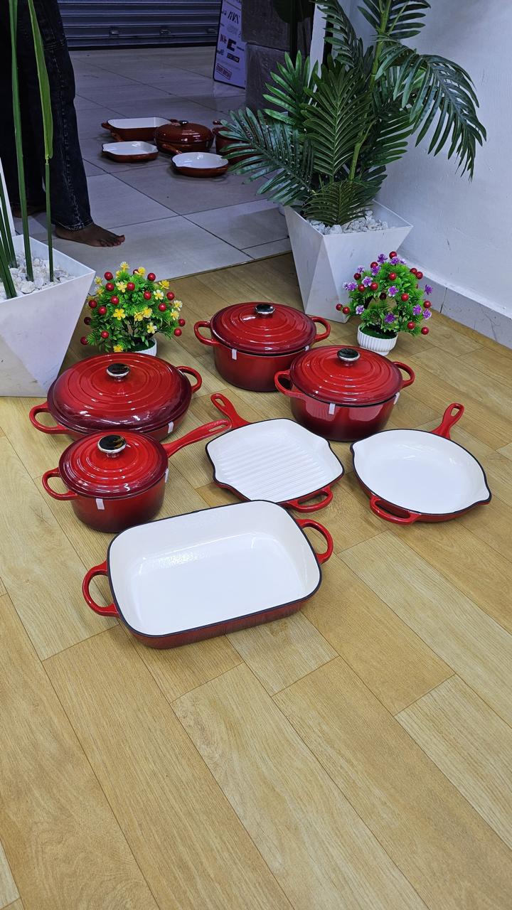 Enamel cookware set