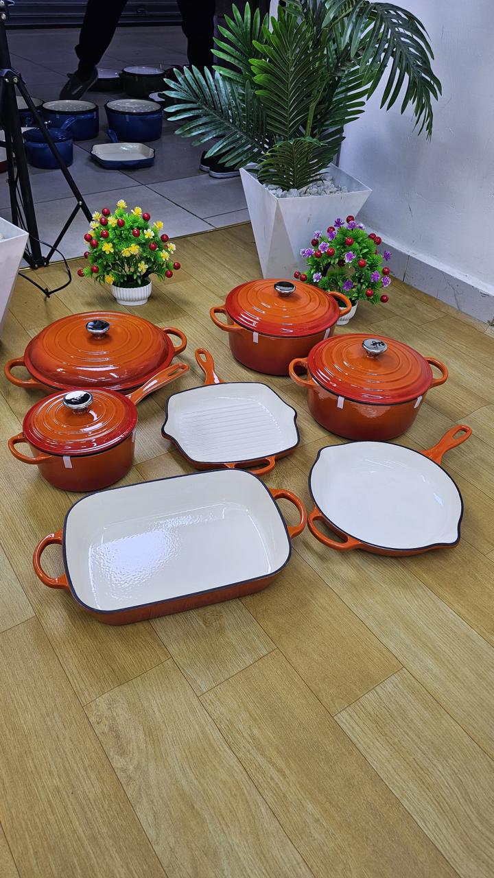 Enamel cookware set