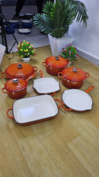 Enamel cookware set