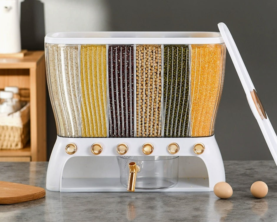 partitioned cereal Dispenser