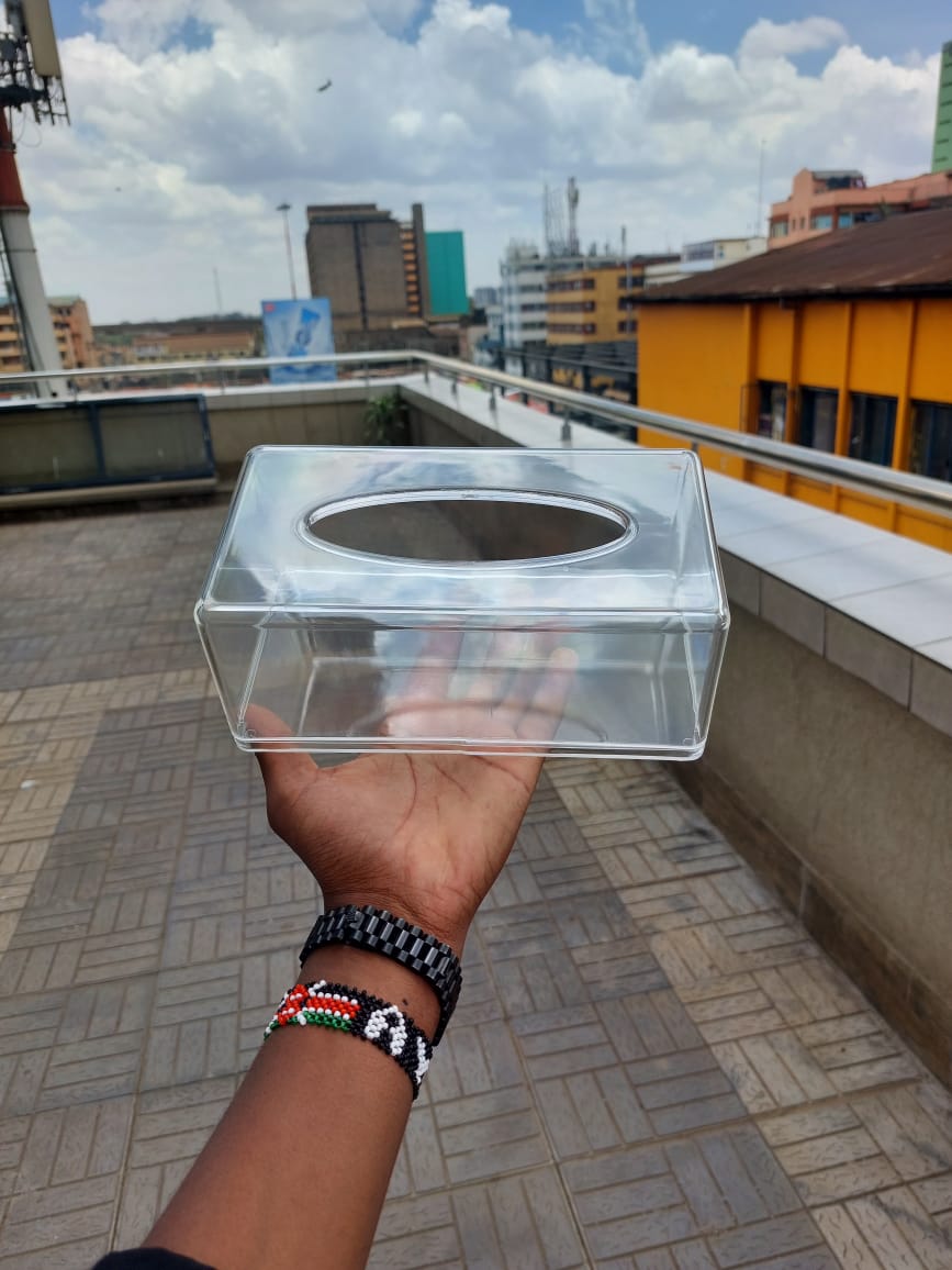 Transparent Acrylic Serviette / Napkin holder