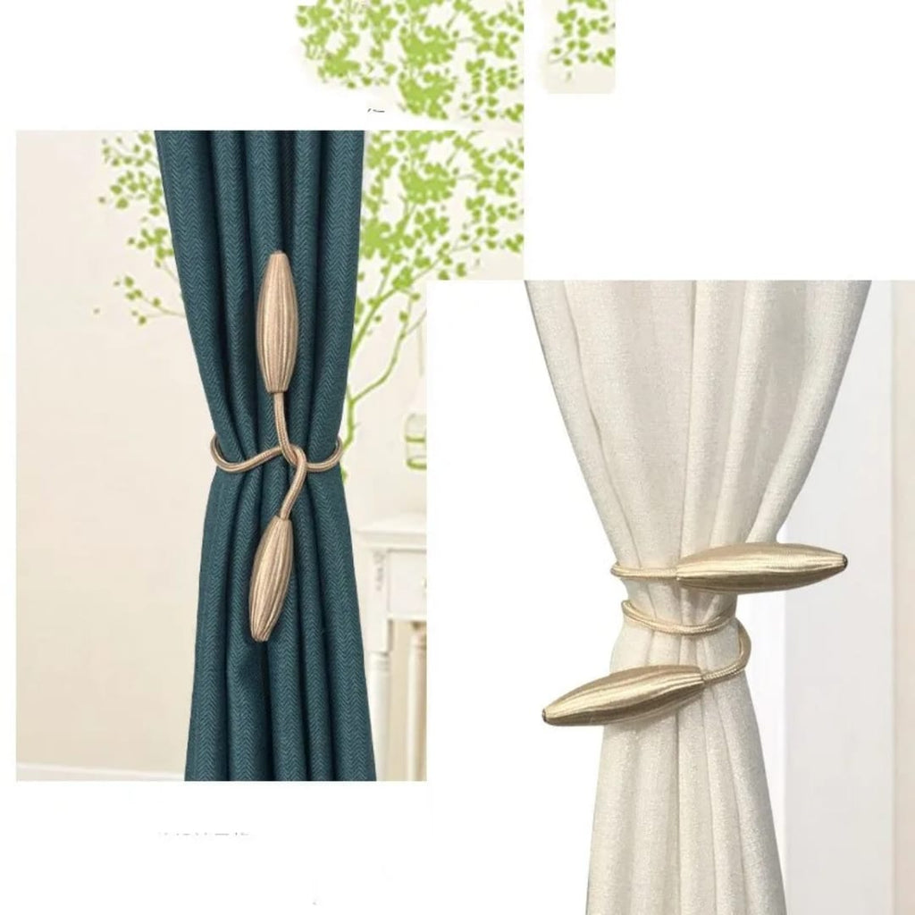 Curtain buckle tie down