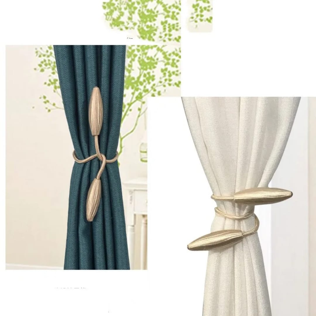 Curtain buckle tie down