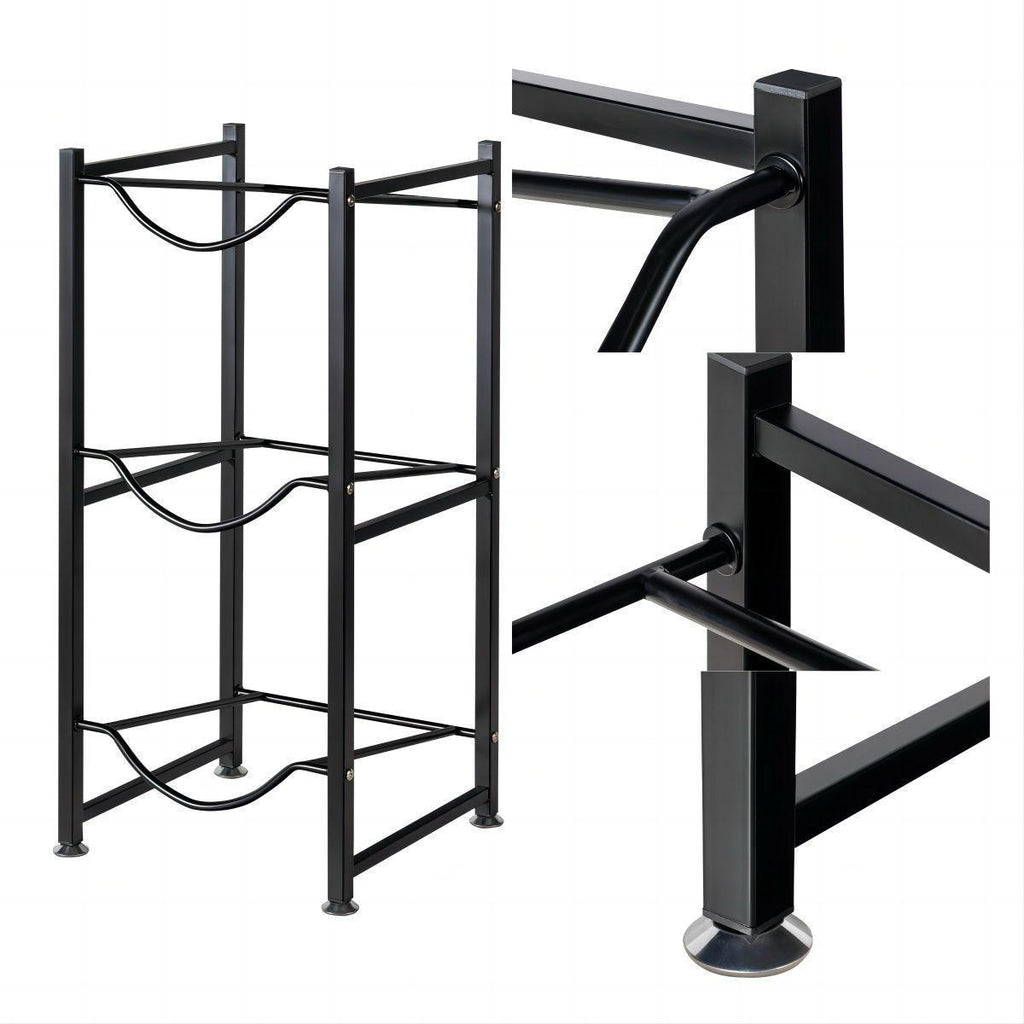 3 tier Water Bottle holder rack
