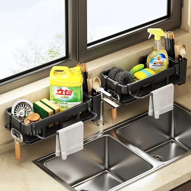 Kitchen/bathroom sink caddy
