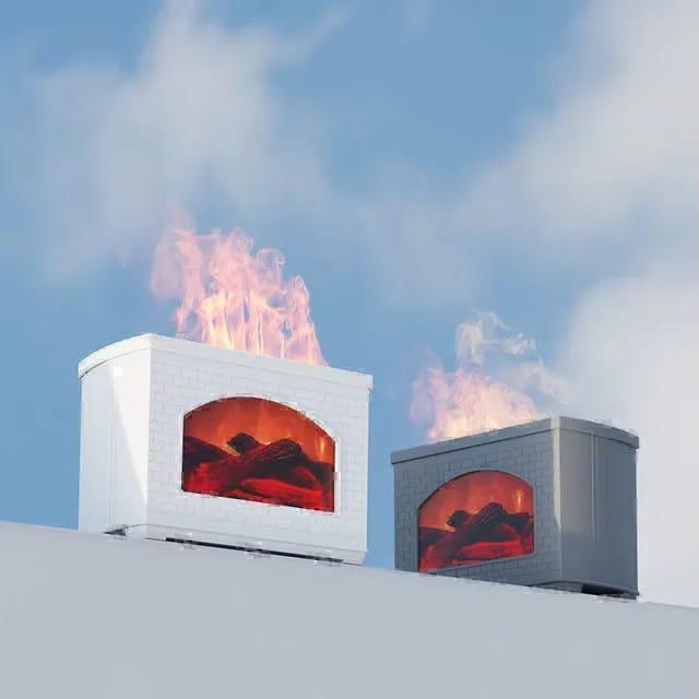 Fire Flame Humidifier