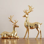 Gold Deer Decor