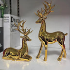 Gold Deer Decor