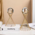 crystal ball with stand center piece  decor