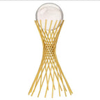 crystal ball with stand center piece  decor