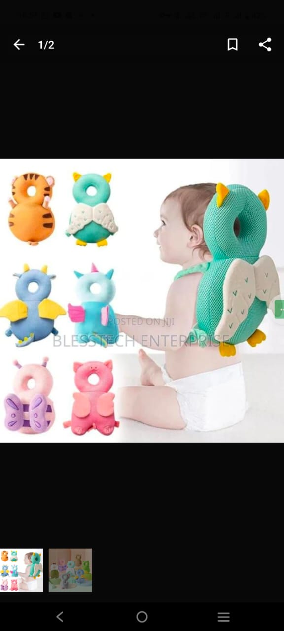Baby Backpack Head Protector