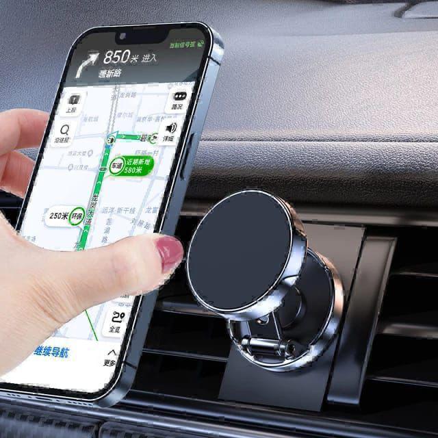 ✅720 Degree Foldable Strong Magnetic car phone Holder for all devices 