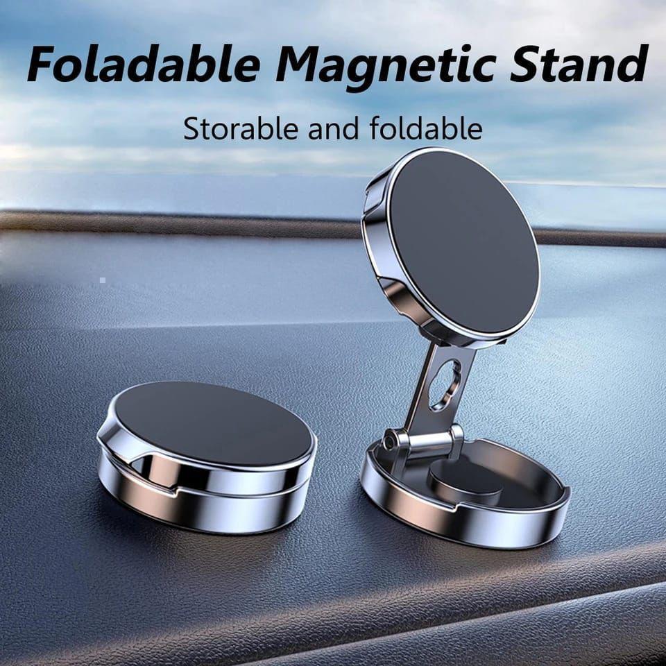 ✅720 Degree Foldable Strong Magnetic car phone Holder for all devices 