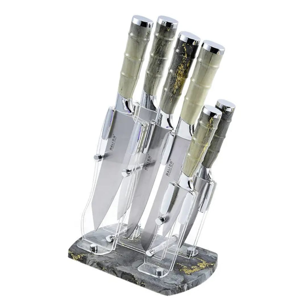 Stainless steel knife set