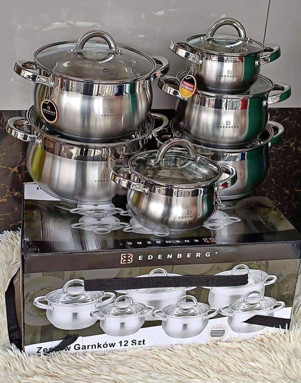 Edenberg stainless cookware