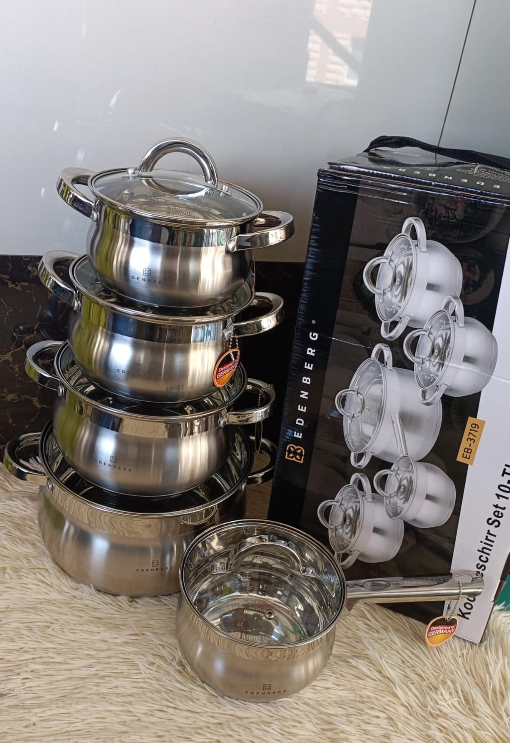 Edenburg - stainless steel cookware