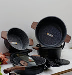 BLOCK 13PCS GRANITE COATING KITCHEN COOKWARE SET