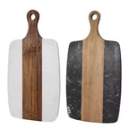 CUTTING MARBLE BOARD STONE + ACACIA or SERVING tray