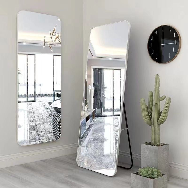 Full body rectangular framed dressing mirror