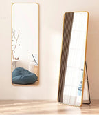 Full body rectangular framed dressing mirror