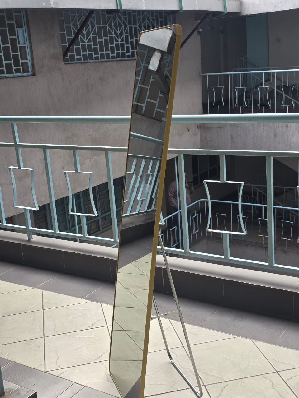 Full body rectangular framed dressing mirror