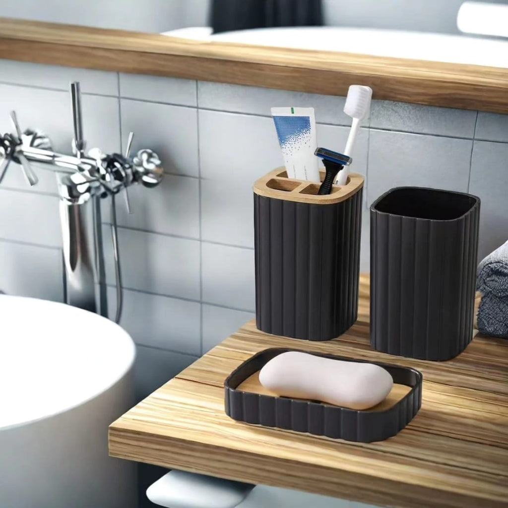 Toilet soap dispenser/Holder Toothbrush holder kit