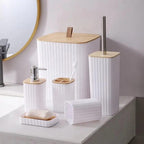 Toilet soap dispenser/Holder Toothbrush holder kit