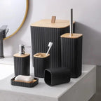 Toilet soap dispenser/Holder Toothbrush holder kit