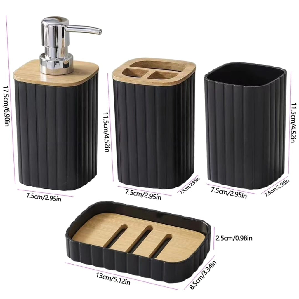 Toilet soap dispenser/Holder Toothbrush holder kit