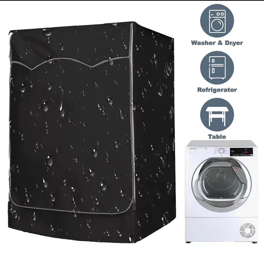 Front load washing machine cover