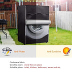 Front load washing machine cover