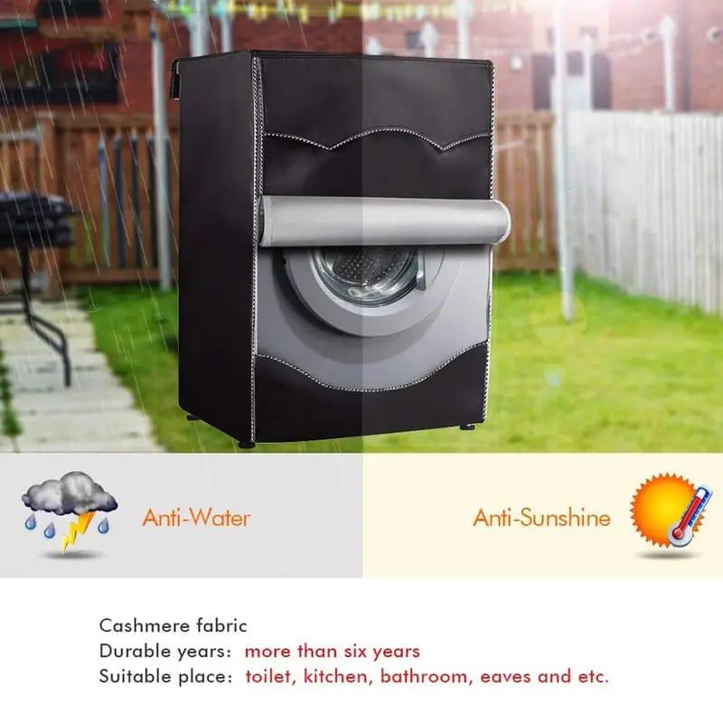 Front load washing machine cover