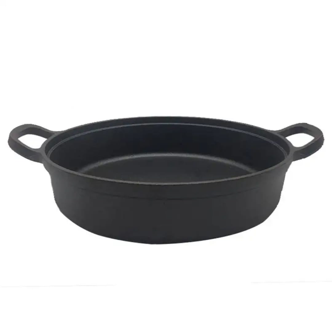 Pre-seasoned cast-iron set