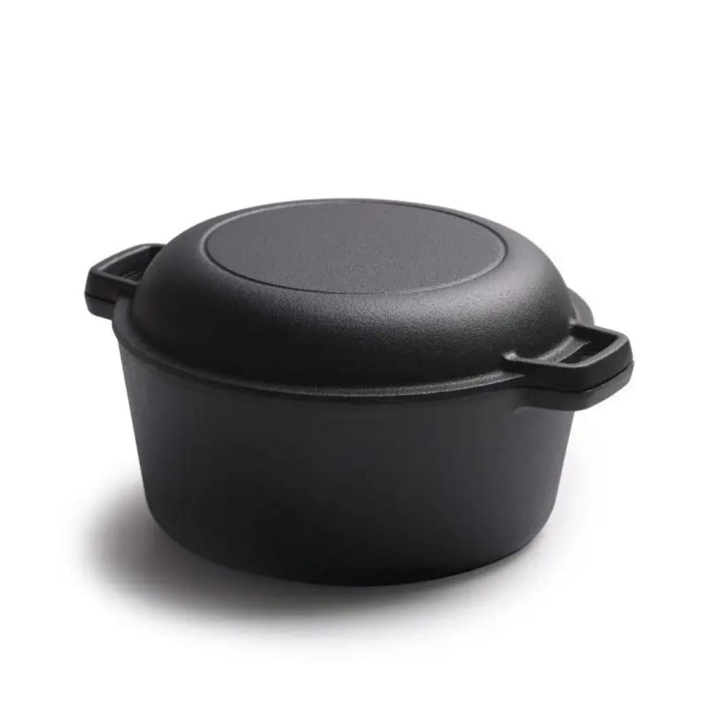 Pre-seasoned cast-iron set