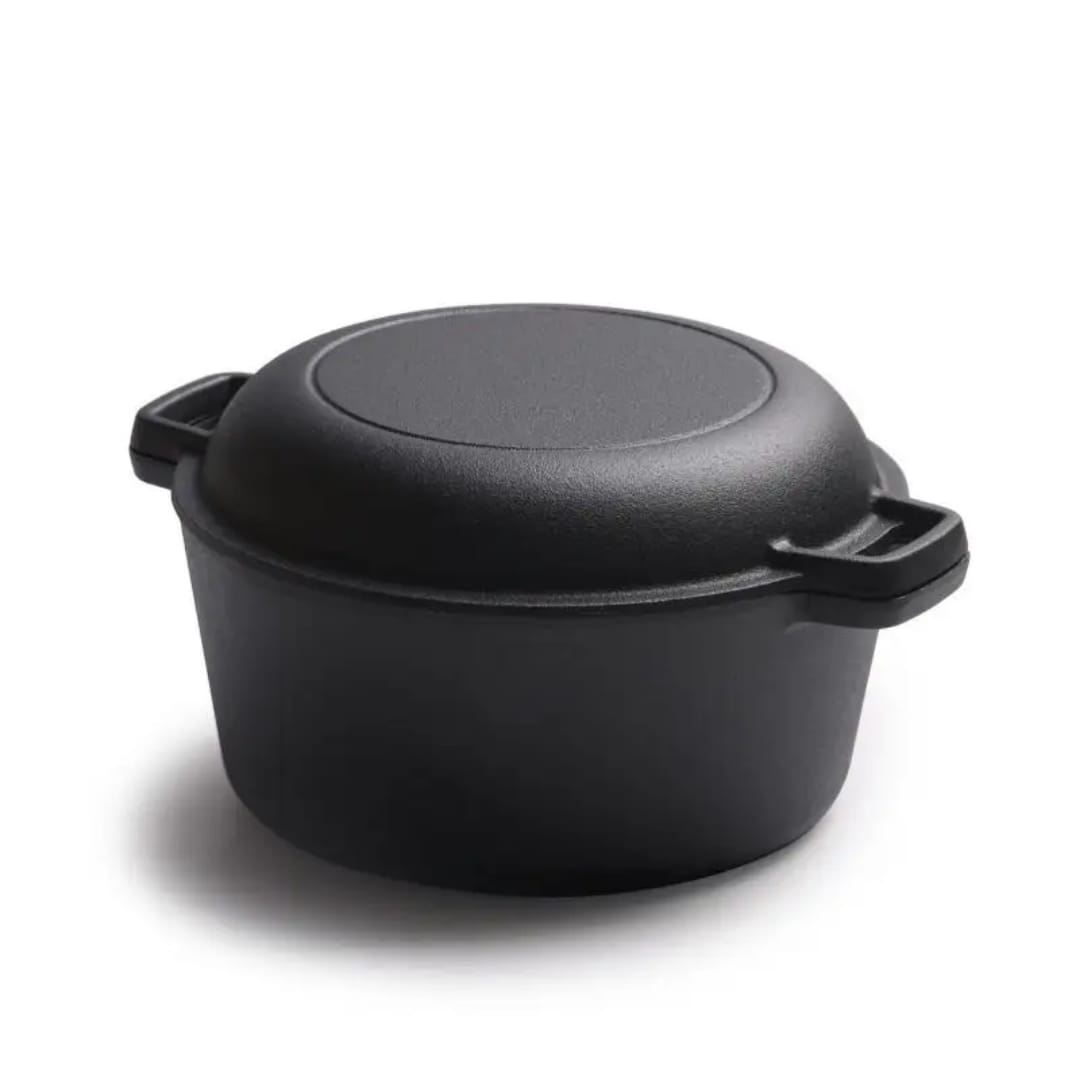 Pre-seasoned cast-iron set