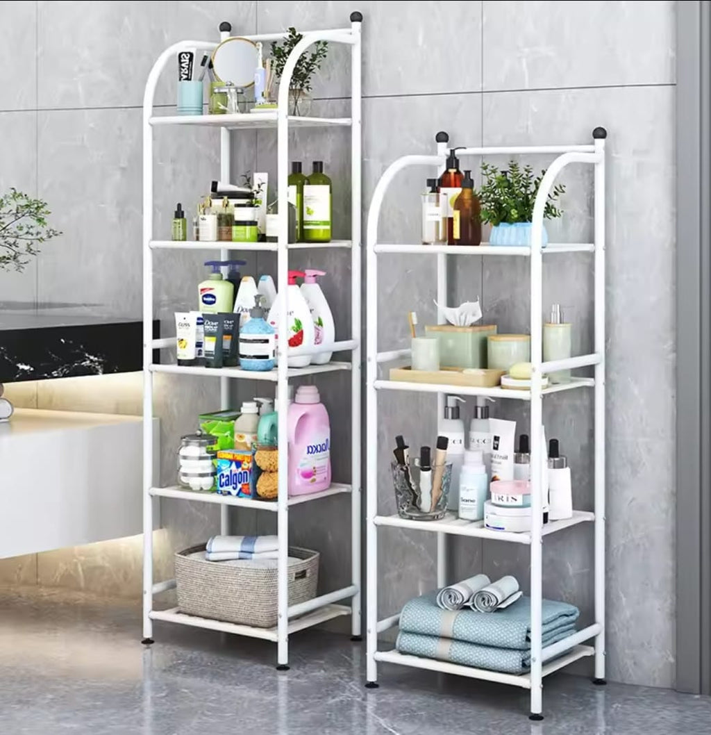 5 tier metallic rack