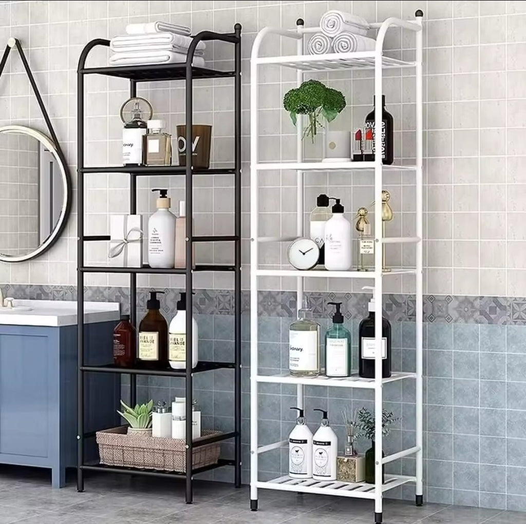 5 tier metallic rack