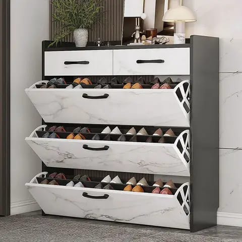 BUCKET FLIP SHOE RACK