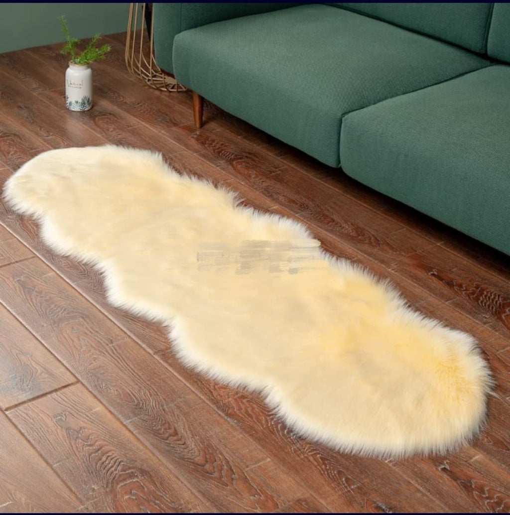 Faux fur mat