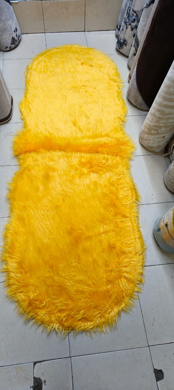 Faux fur mat
