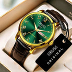 ORUSS MEN DAY &amp; DATE WATCH
