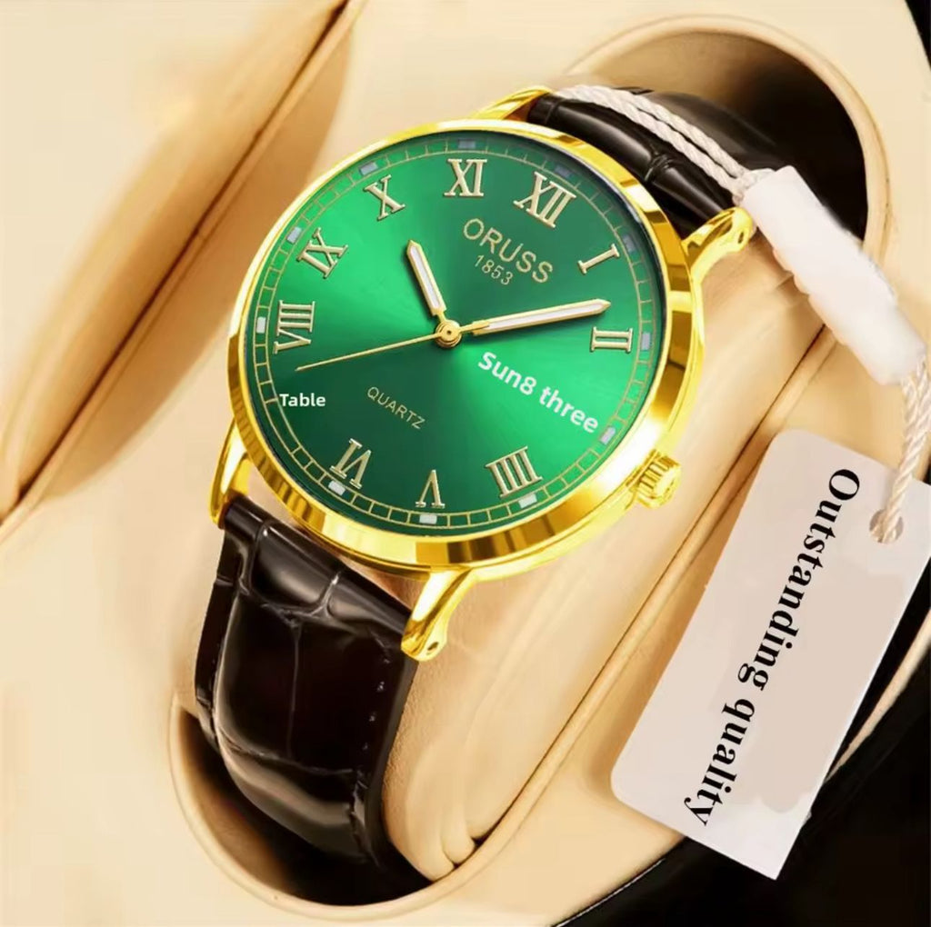 ORUSS MEN DAY &amp; DATE WATCH