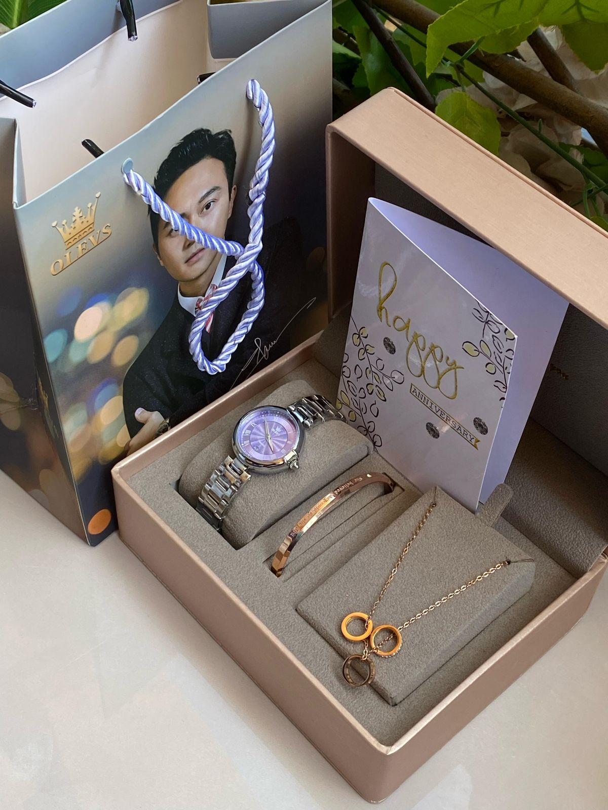 3 IN 1 OLEVS GIFT SET