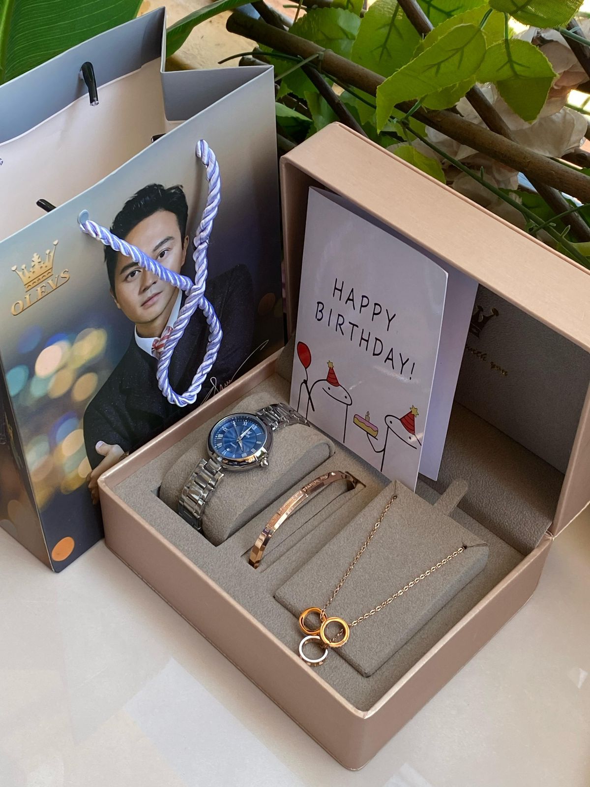 3 IN 1 OLEVS GIFT SET