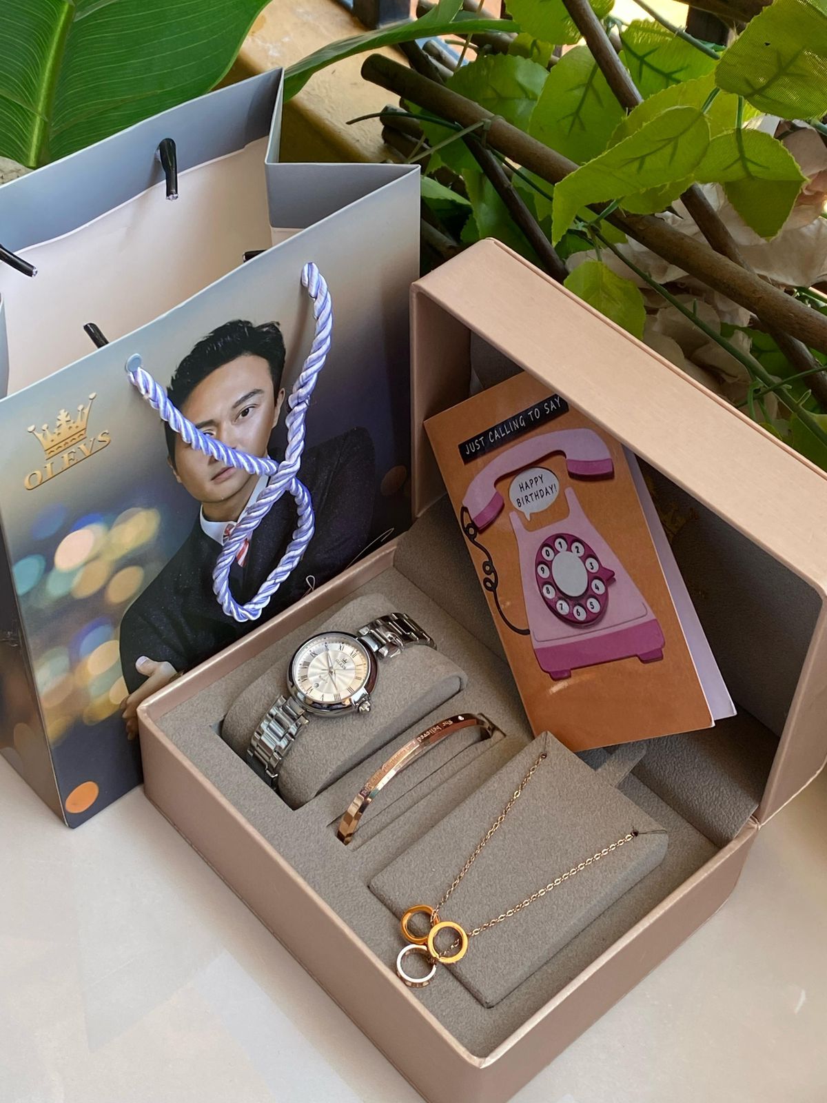 3 IN 1 OLEVS GIFT SET