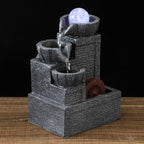 Indoor waterfall fountain  table decor